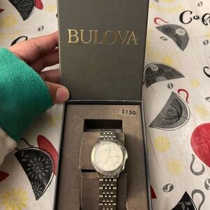 Bulova Silver Women's Watch